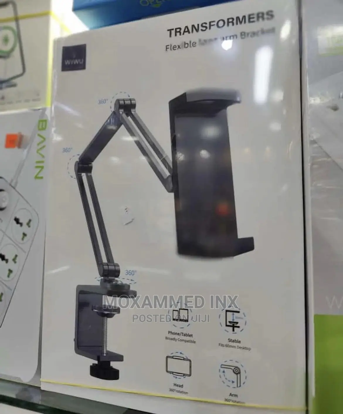 Flexible Arm Bracket