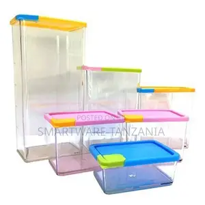 Stackable Space-savvy Storage Box Container 6 PCS