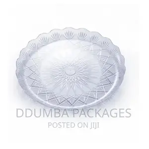 Crystal Plates/Plastic Plates Per 10pcs