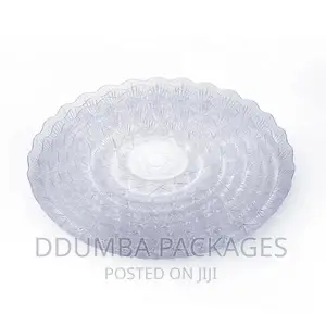 Crystal Plates/Plastic Plates Per 10pcs