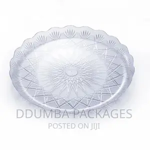 Crystal Plates/Plastic Plates Per 10pcs