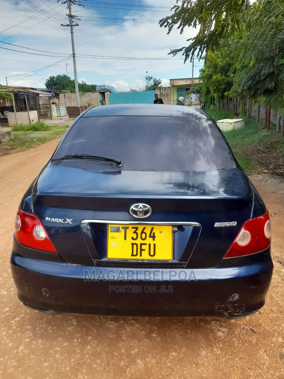 Toyota Mark X 2008 Blue