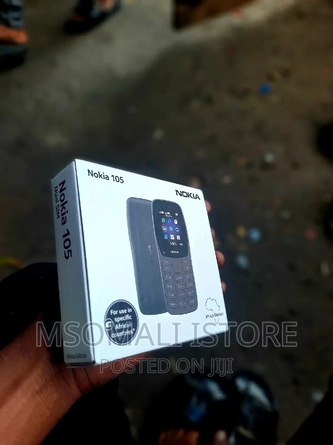 New Nokia 105 Black