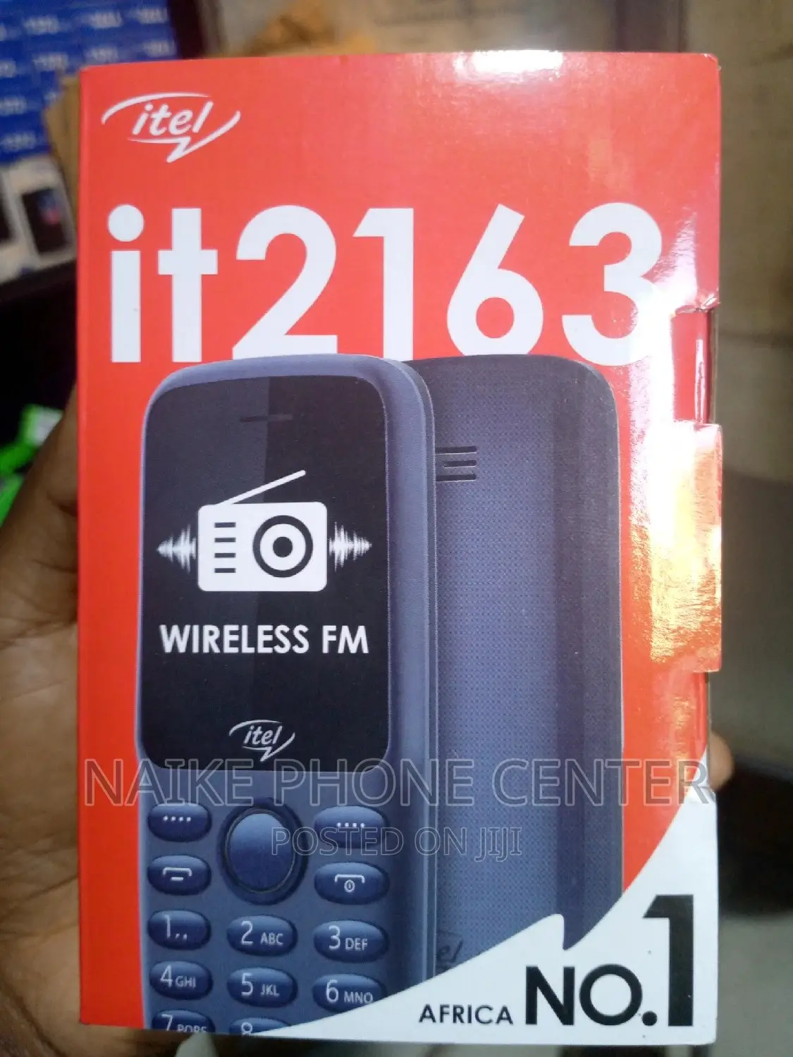 New Itel it2163 Black