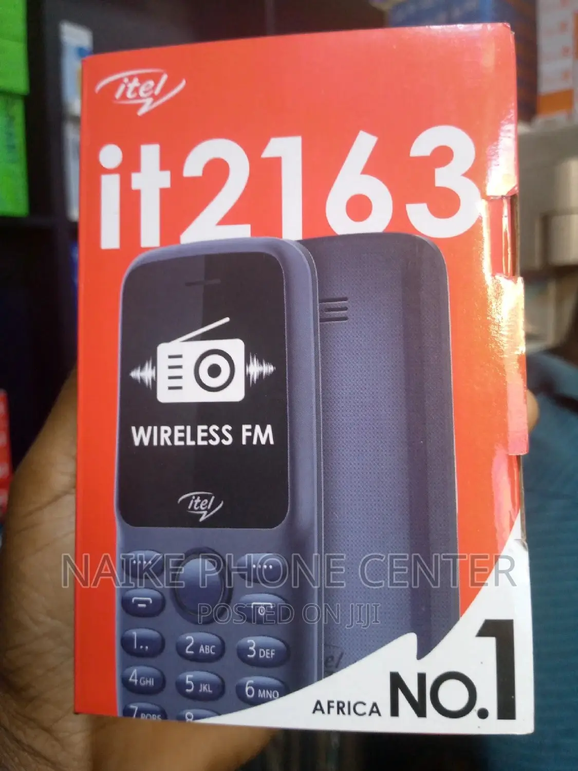 New Itel it2163 Black