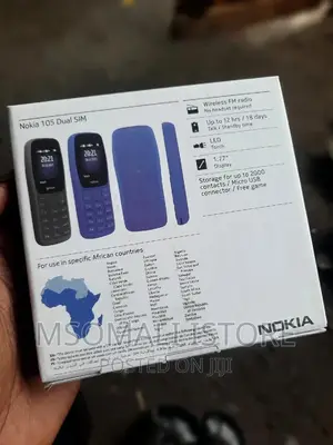 New Nokia 105 Black