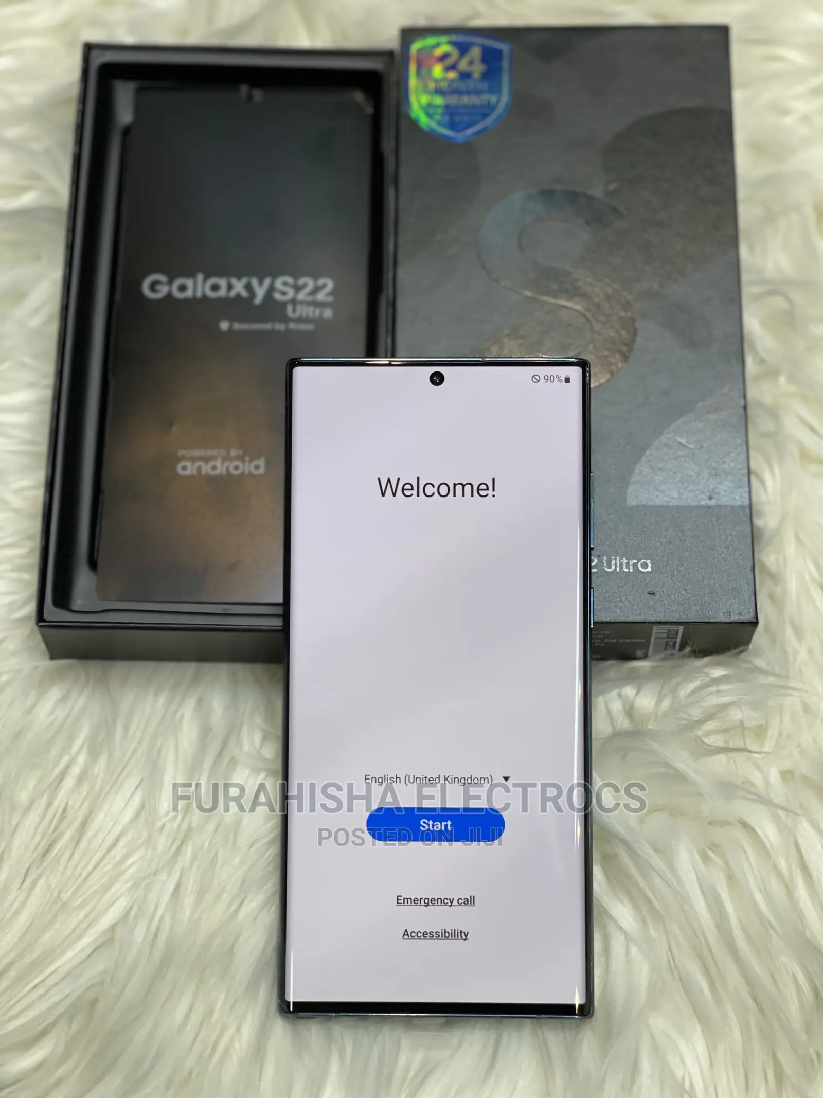 New Samsung Galaxy S22 Ultra 5G 128 GB Green