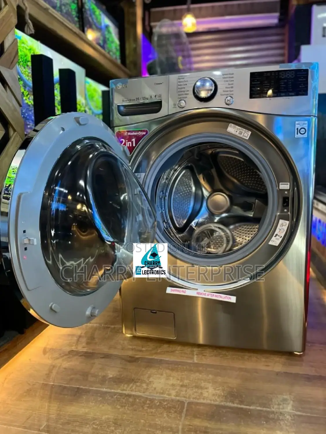 ORIGINAL LG Washing Machine FRONT Loadwash20kg Dry12kg