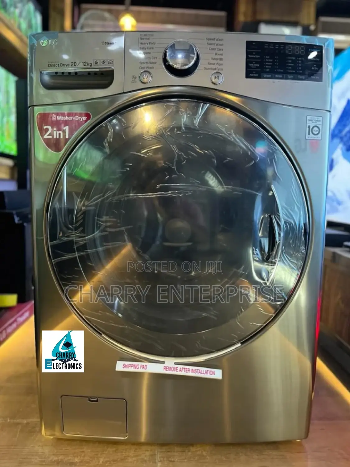 ORIGINAL LG Washing Machine FRONT Loadwash20kg Dry12kg