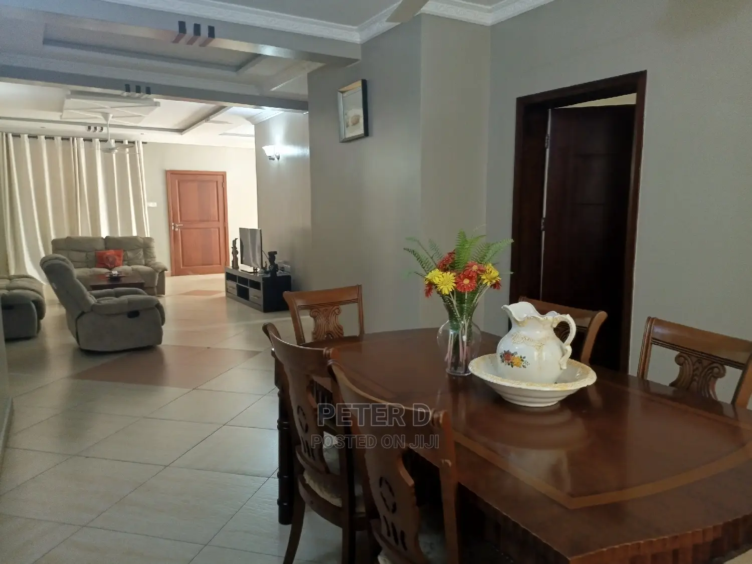 Furnished 3bdrm Apartment in Mikocheni for rent