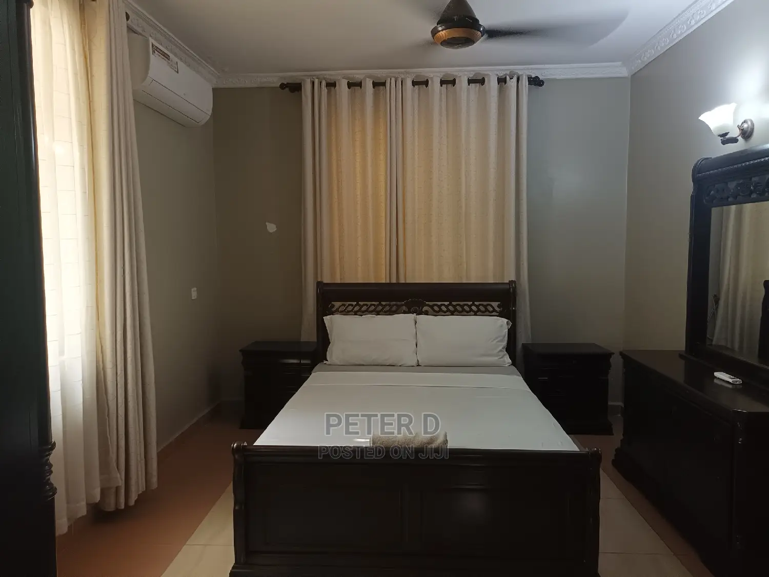 Furnished 3bdrm Apartment in Mikocheni for rent
