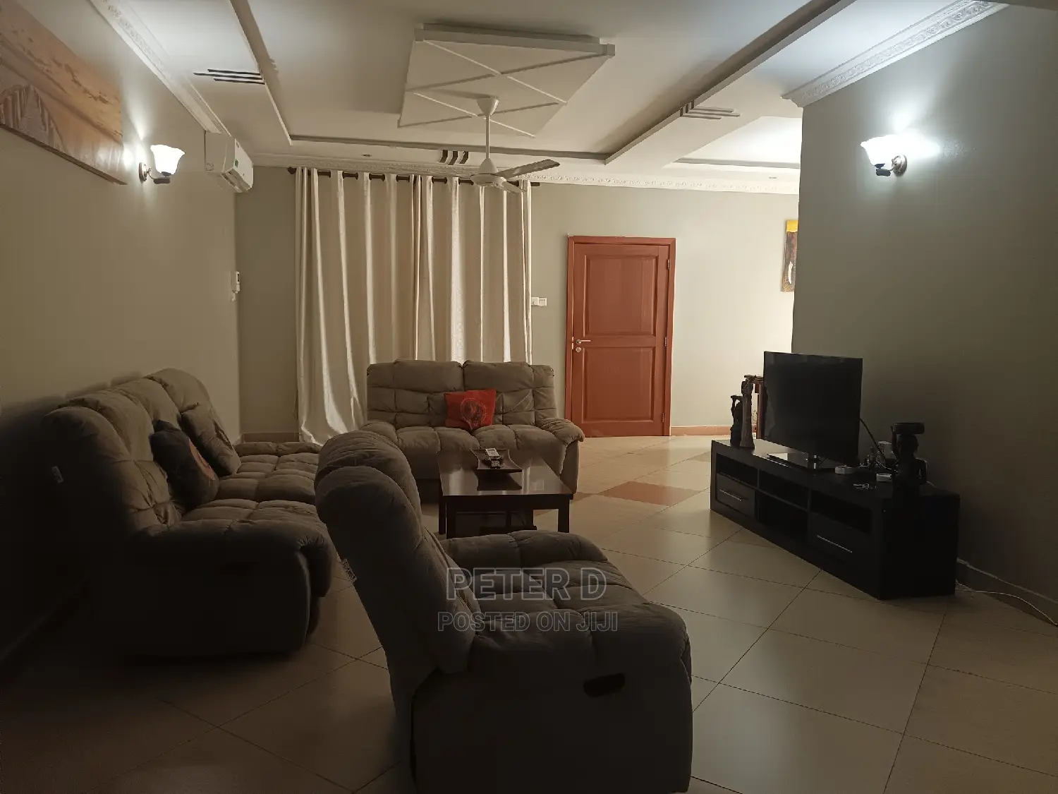 Furnished 3bdrm Apartment in Mikocheni for rent