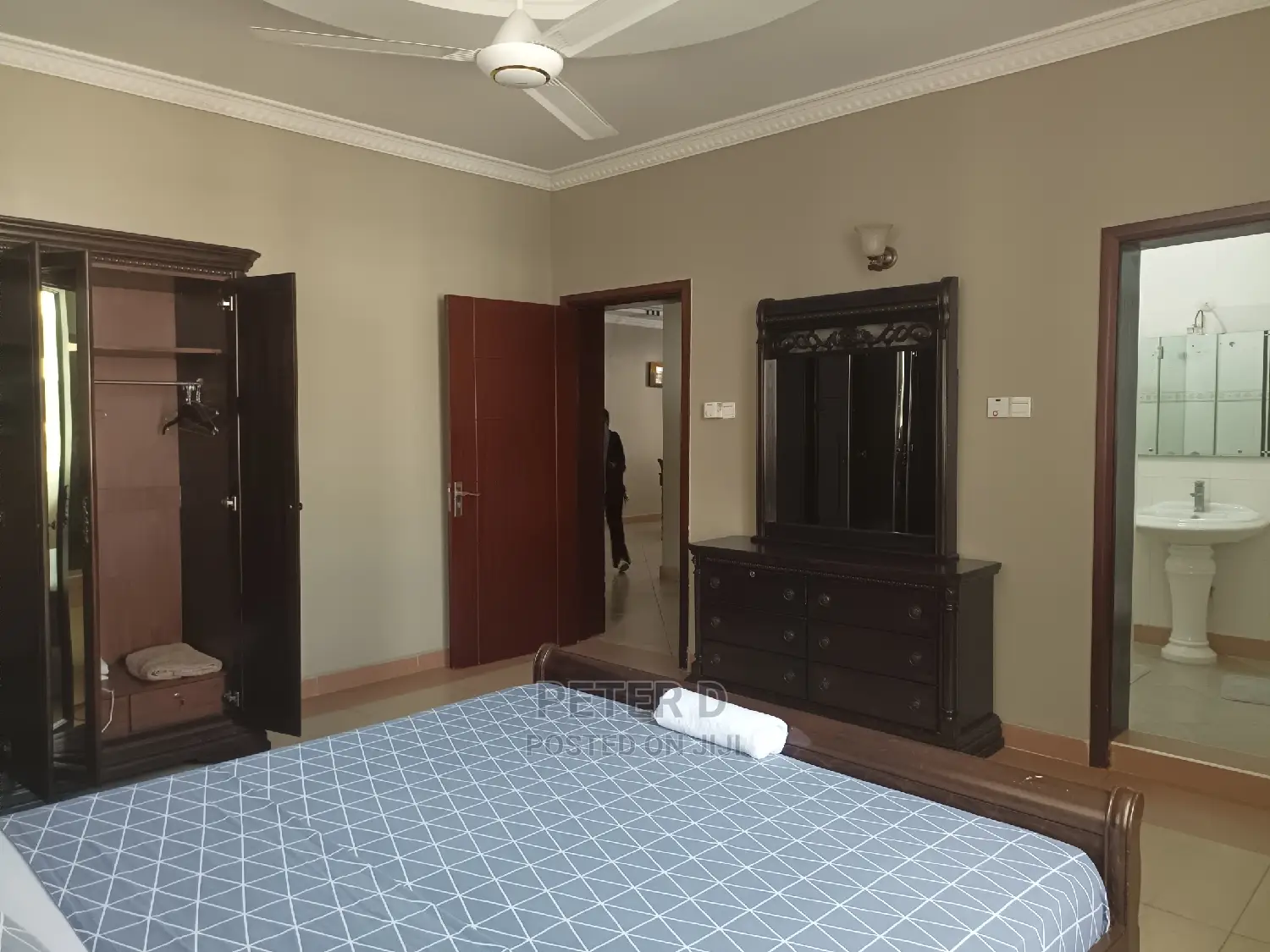 Furnished 3bdrm Apartment in Mikocheni for rent