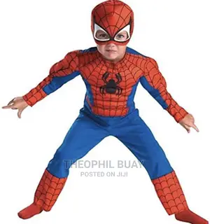 Spider-Man Costumes for Kids (Nguo Za Watoto) Size Zoteee