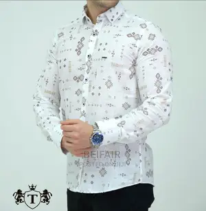 Soft Linen Men's Shirts| Mashati Ya Kiume Ya Katani