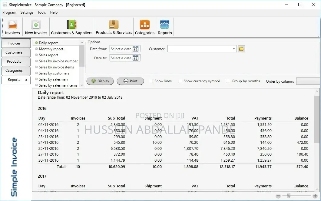 Simple Invoice