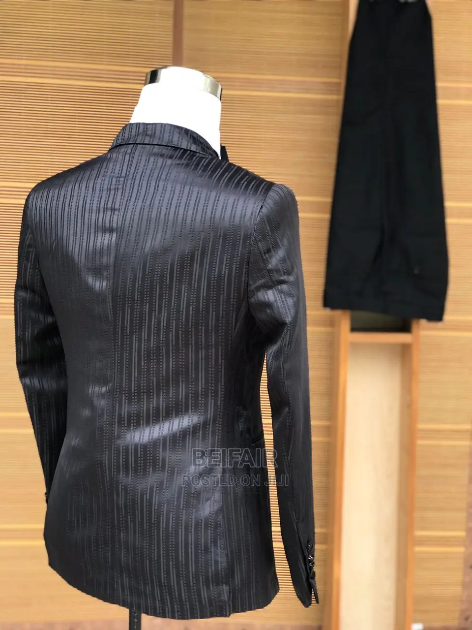 Black Six Button Suit | Suti Za Kiume | Men's | Wedding Suit