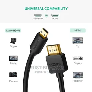 Micro HDMI To HDMI Cable