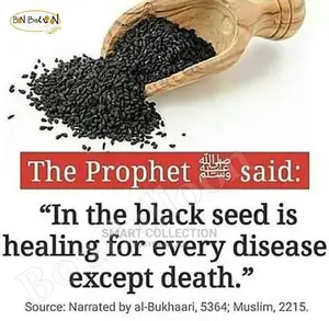 Organic Black Seeds 1kg Bulk