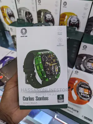 Green Lion Carlos Santos Smartwatch - Black