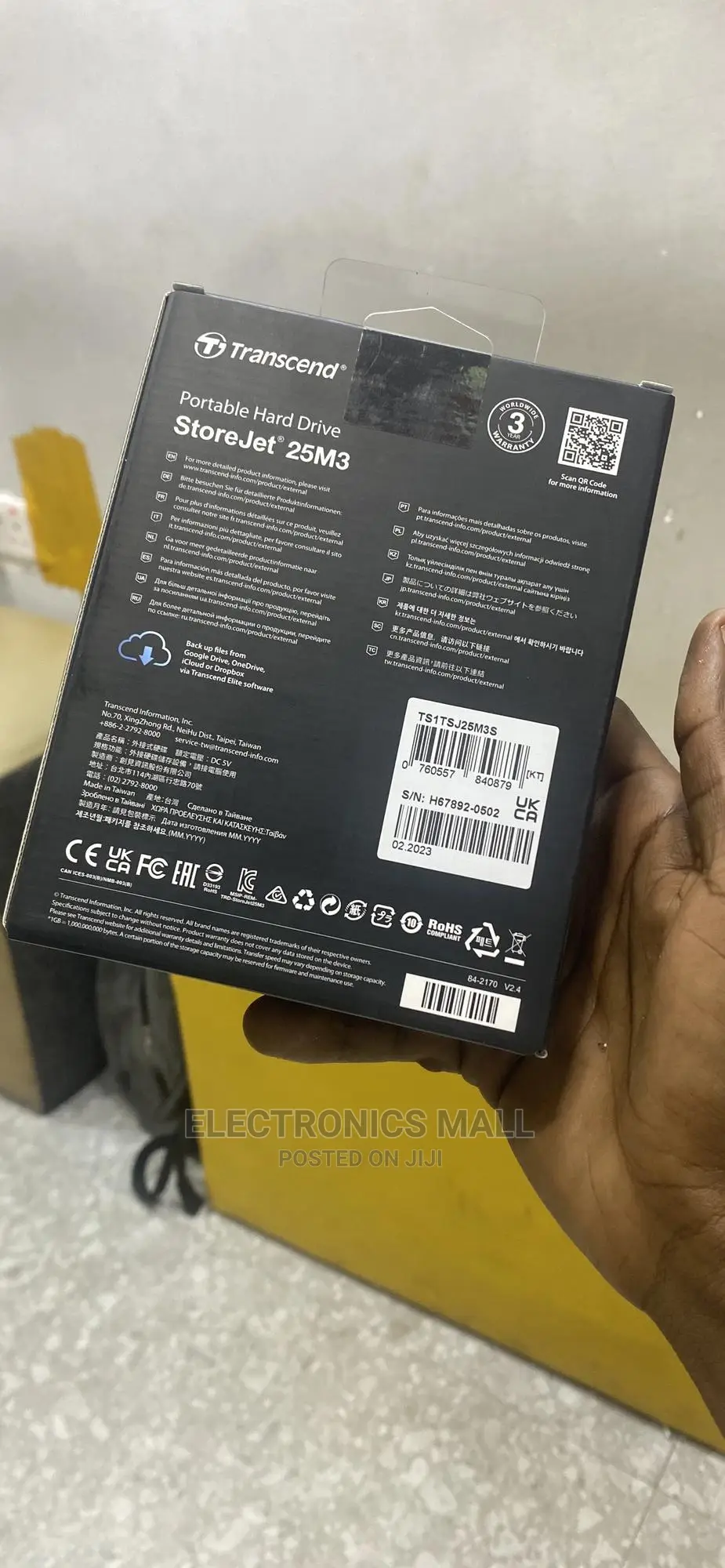 Extrenal Hard Drive 1tb