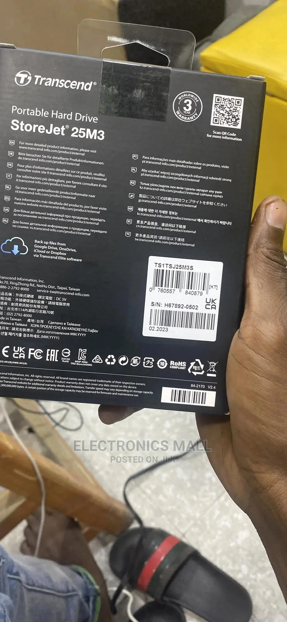 Extrenal Hard Drive 1tb
