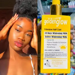 GOLDEN GLOW Half Cast Whitening Milk .