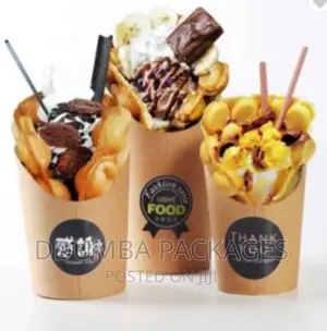 French Fries Paper Cup /Fried Chicken Packing Etc Pc100