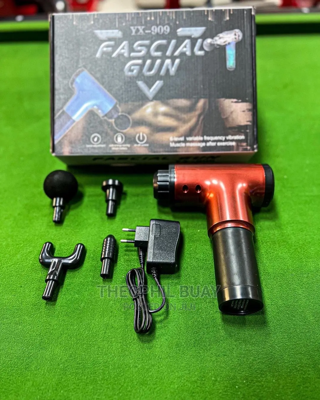 Heavy Duty Fascial Gun Red Color