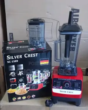 2 Jars Silver Crest Multifunctional Blender