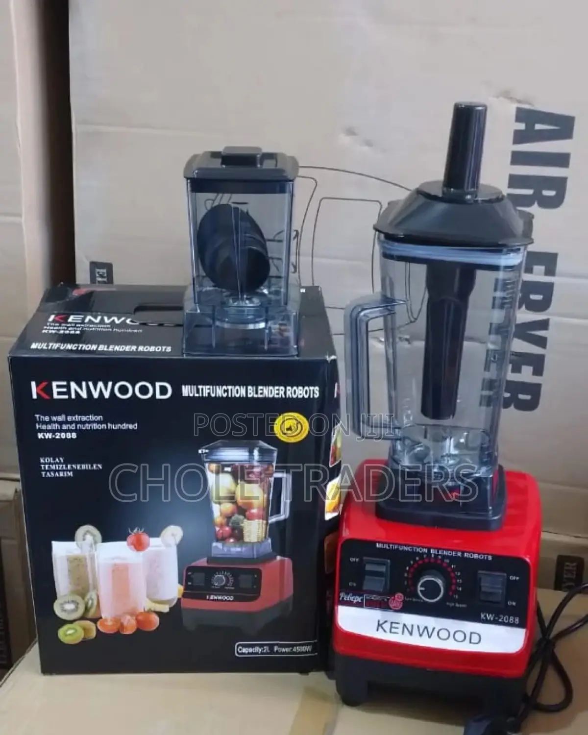 2 Jars Kenwood Multifunctional Blender