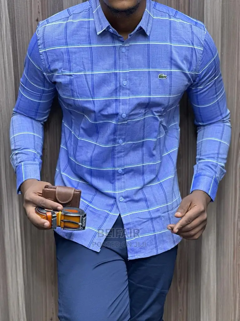 Long Sleeves Draft Shirts | Mashati Ya Kiume Ya Draft