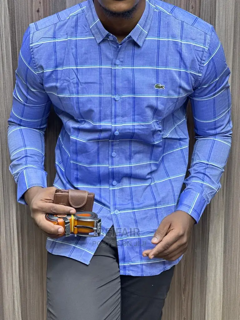Long Sleeves Draft Shirts | Mashati Ya Kiume Ya Draft