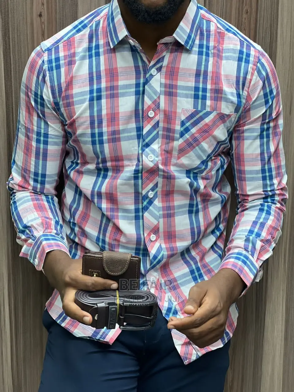 Long Sleeves Draft Shirts | Mashati Ya Kiume Ya Draft