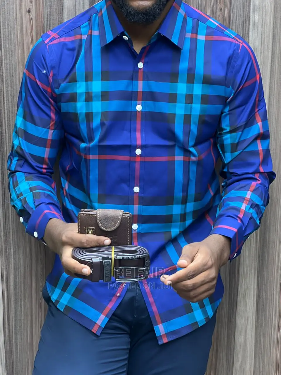 Long Sleeves Draft Shirts | Mashati Ya Kiume Ya Draft