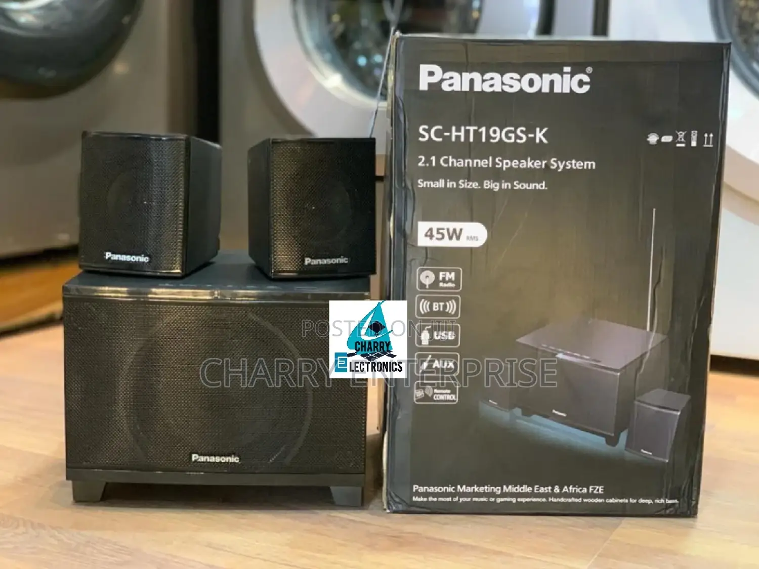  PANASONIC Subwoofer ORIGINALSmall in Size, Big in Sound