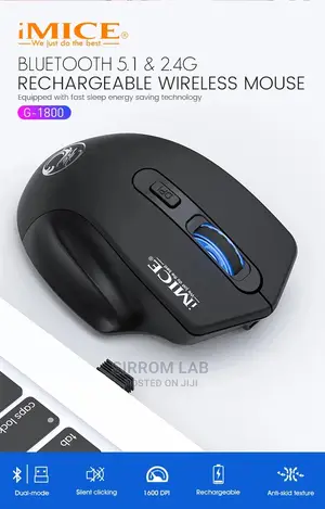Wireless Bluetooth Rechargeable Silent Mouse