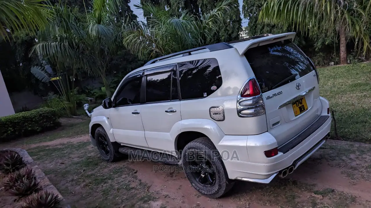 Toyota Land Cruiser Prado 2007 Silver