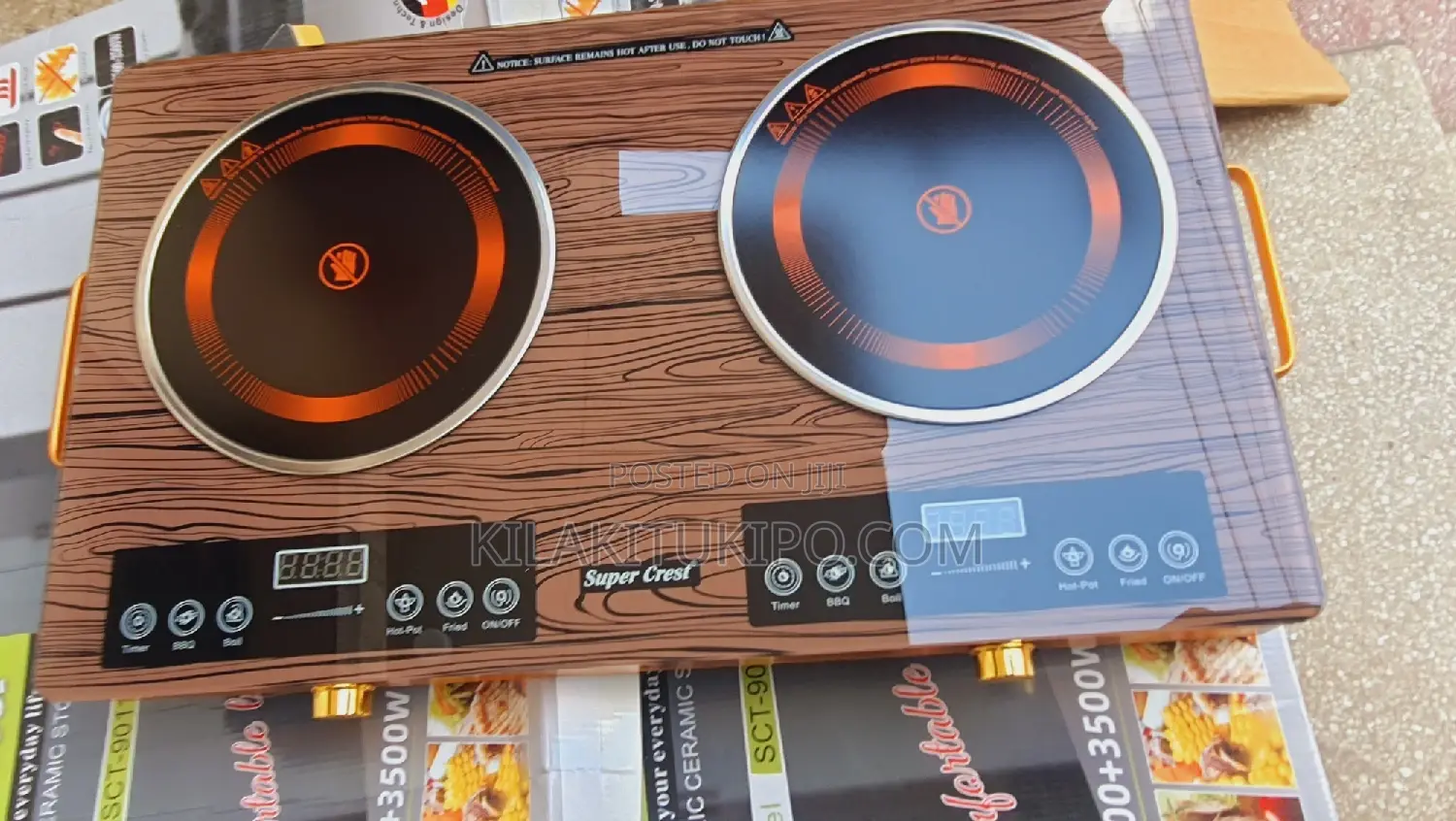 Super Crest Induction Electric Ceramic Stove