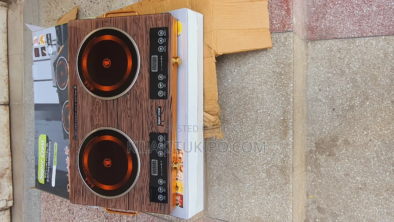 Super Crest Induction Electric Ceramic Stove