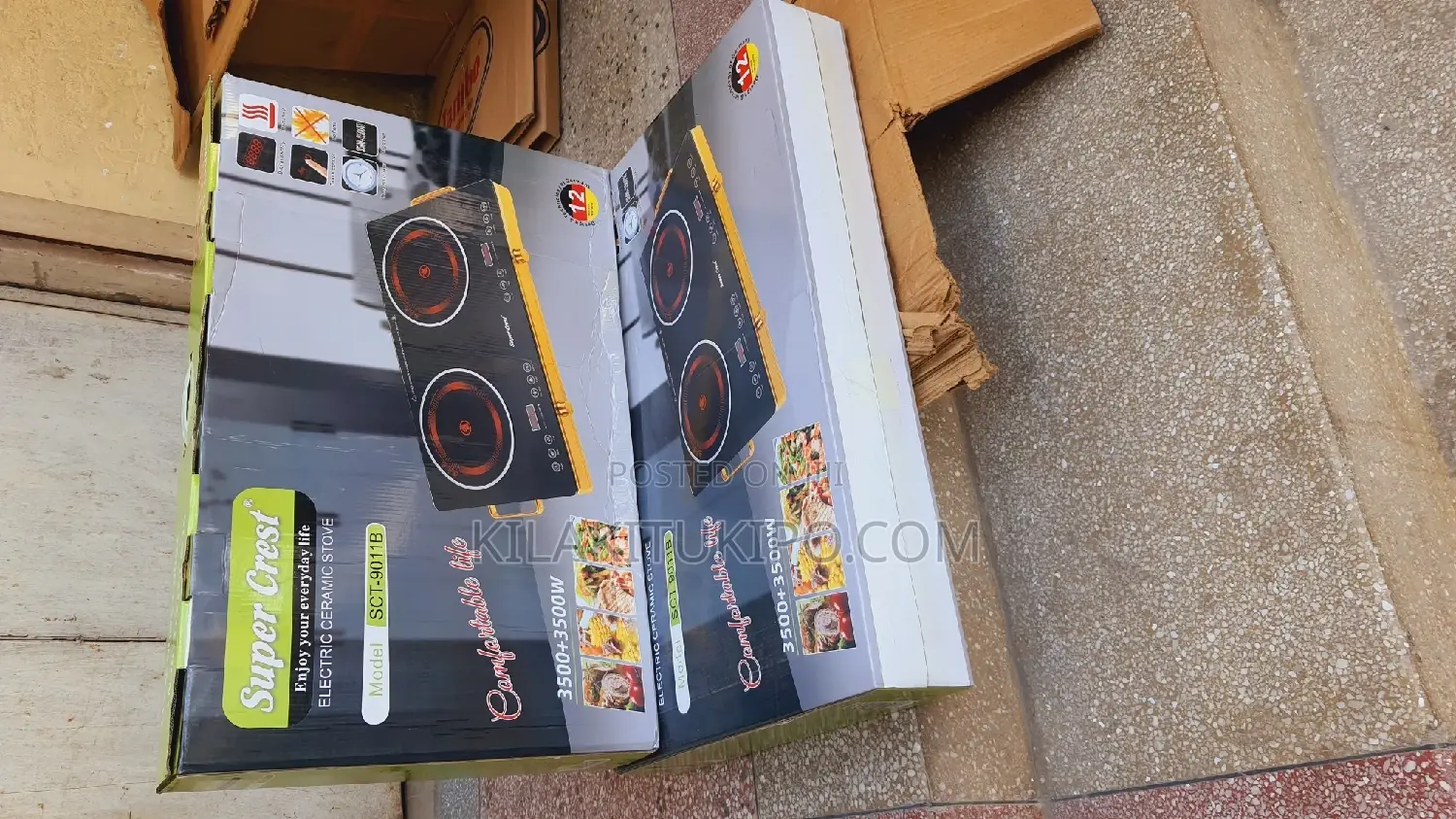 Super Crest Induction Electric Ceramic Stove