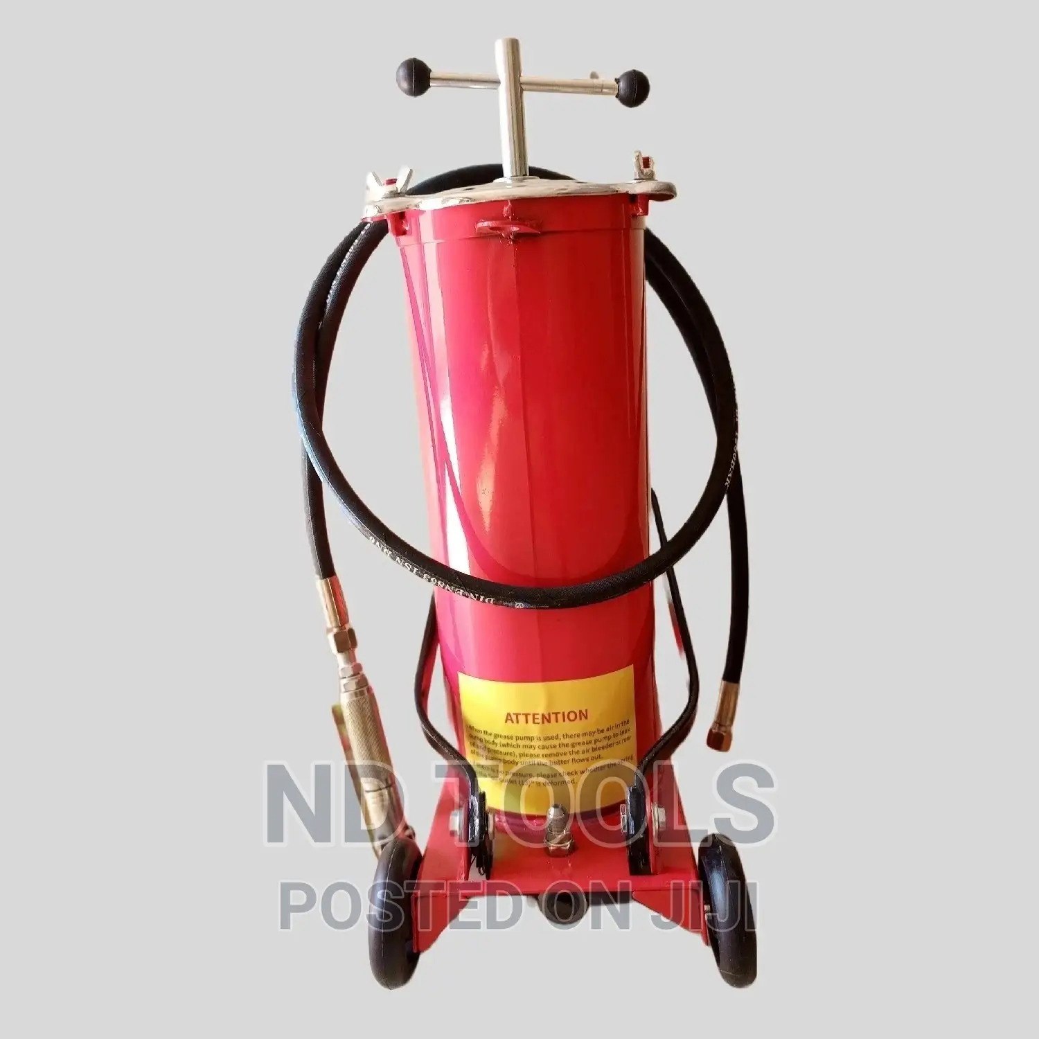 Grease Pump Pedal Bucket