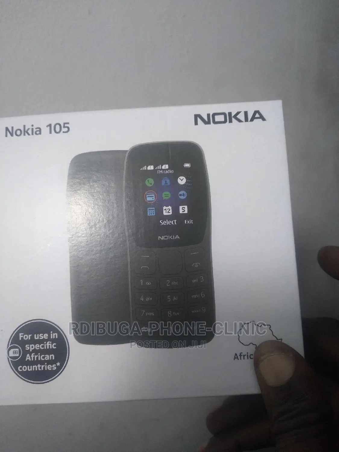 New Nokia 105 Black