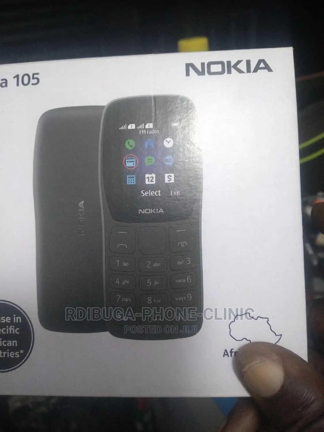 New Nokia 105 Black