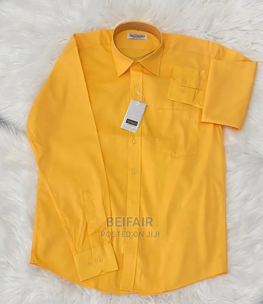 High Quality Men's Plain Shirts | Mashati Bora Ya Kiume