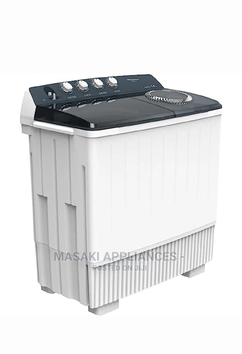 Hisense 14kg Twin Tub Semi Automatic Washing Machine Wsbe141