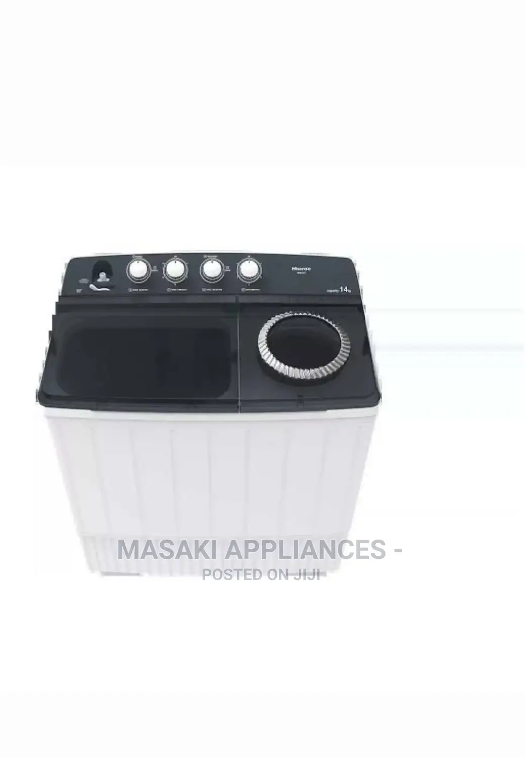 Hisense 14kg Twin Tub Semi Automatic Washing Machine Wsbe141