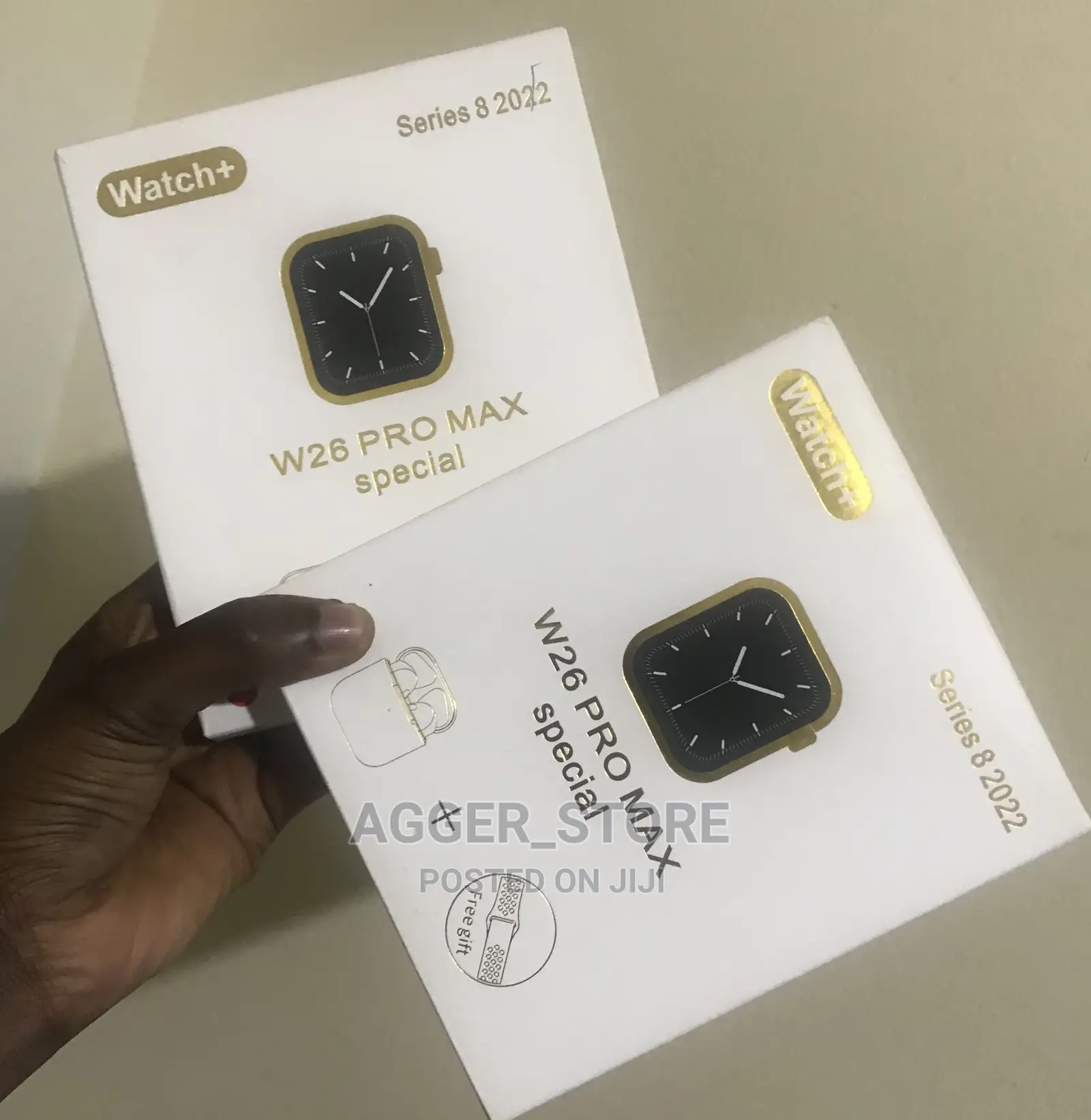 W26 Smartwatch Original Plus Free Airpods