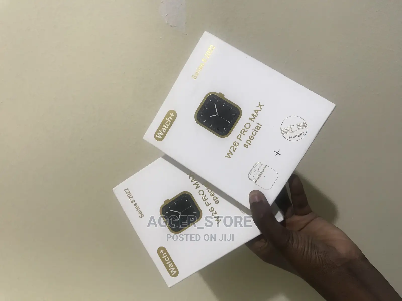 W26 Original SMARTWATCH Plus FREE Airpods