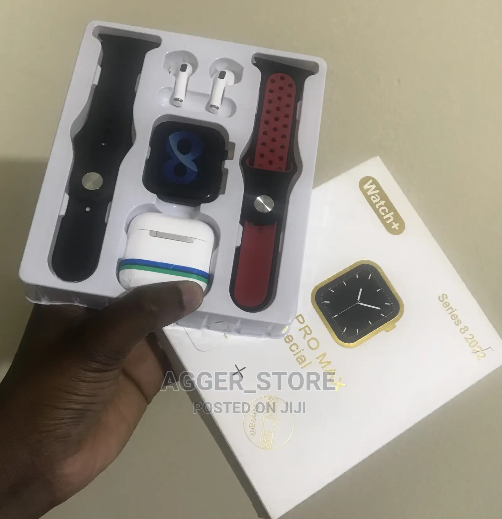 W26 Original SMARTWATCH Plus FREE Airpods